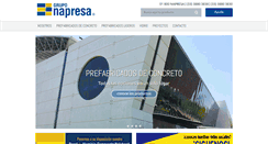 Desktop Screenshot of napresa.com.mx