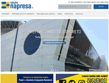 Tablet Screenshot of napresa.com.mx